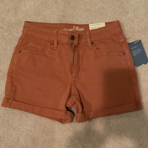 Orange Brown Shorts